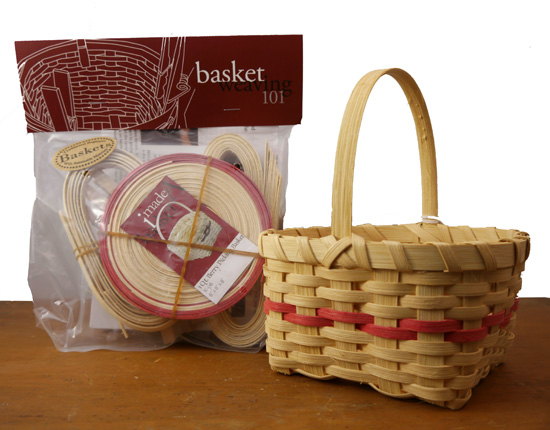 Basket Weaving 101 kit - 1 Quart Berry Basket