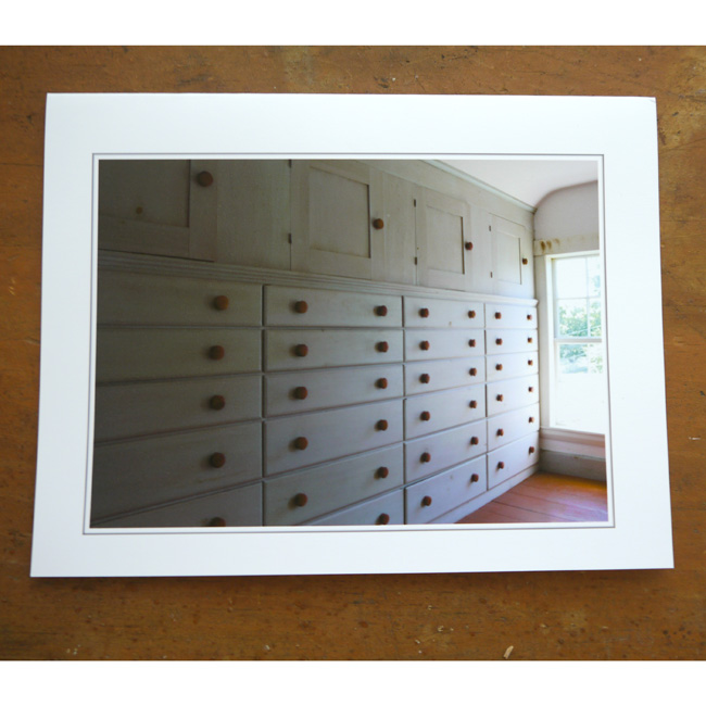 Sabbathday Lake Shaker Village Blank Card by Peg Becksvoort