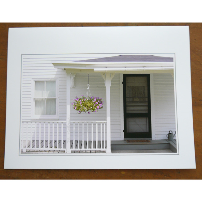Sabbathday Lake Shaker Village Blank Card by Peg Becksvoort