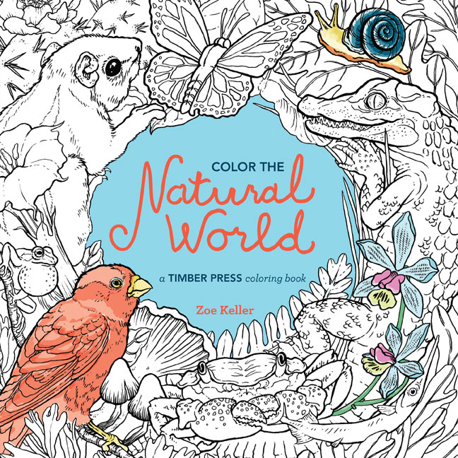 Color the Natural World book