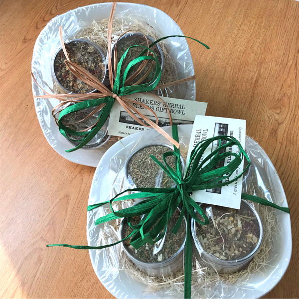 Shaker Herbs Gift Bowl