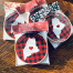 Buffalo Plaid I Love Maine Ornament by FloDo Designs