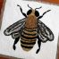 Rug Hooking Kit - She Works Hard for the Honey by Parris House Wool Works