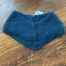 Alpaca Blue V-neck Cowl Scarf by Notta Lotta Farm, Maine