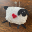 Sheep Ornament handmade by Bonnie Faulkner for Shaker Village